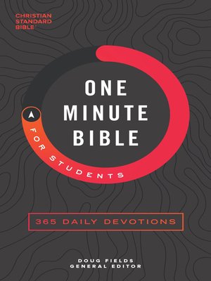 cover image of CSB One-Minute Bible for Students